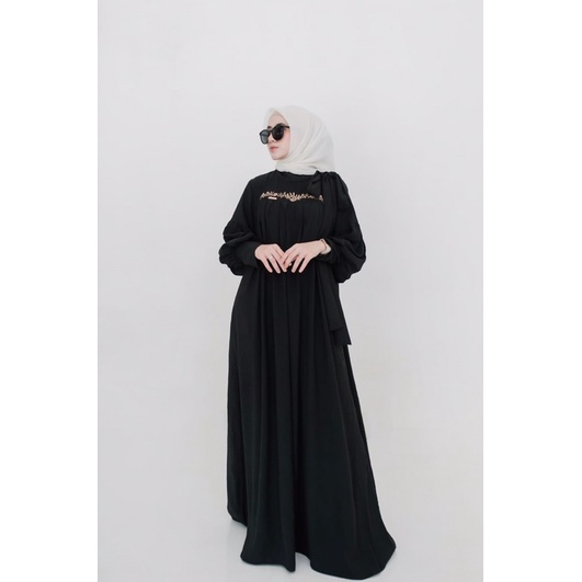 SHERIN DRESS BY IYALUNA / dress wanita muslimah / gamis wanita jubah wanita