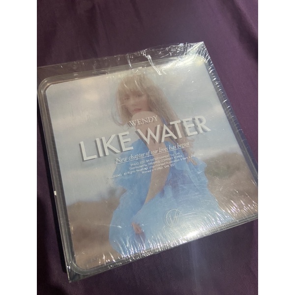 WENDY LIKE WATER ALBUM CASE VERSION