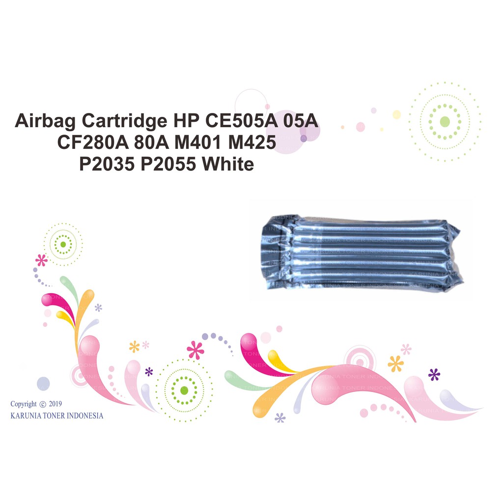 Airbag Cartridge HP CE505A 05A CF280A 80A M401 M425 P2035 P2055 White