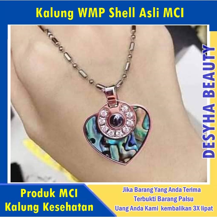 Kalung Kesehatan WMP Shell Original MCI - Kalung Asli MCI - Kalung kesehatan MCI - Kalung Mci