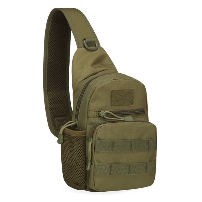 Tas Selempang Tactical Dengan Tempat Botol Slempang Army