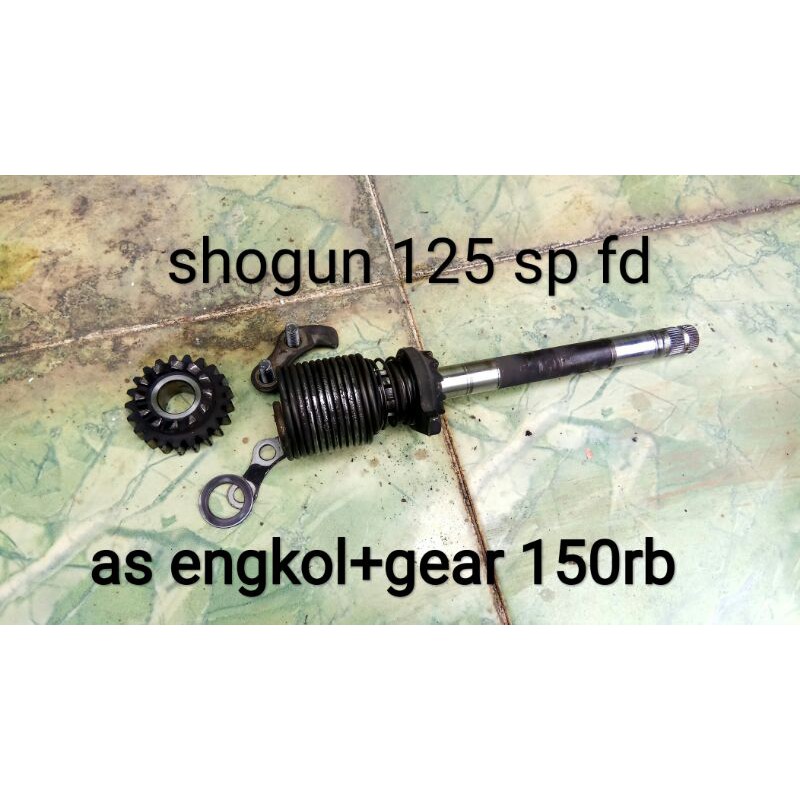 as engkol gear shogun 125 sp fd