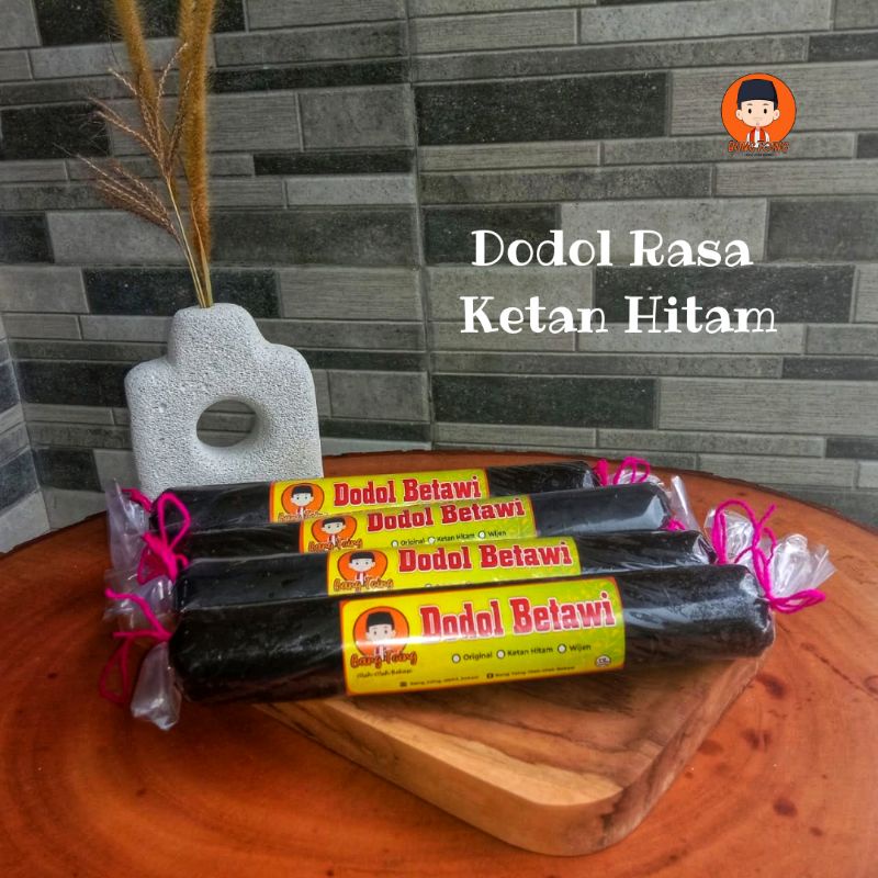 

Dodol Betawi Rasa Ketan Hitam Bang Toing