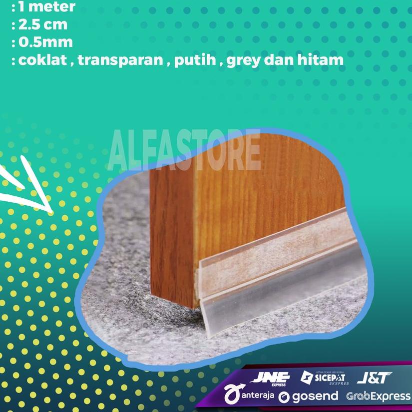 ◙ Penutup Celah Bawah Pintu Seal Tape Penahan Debu ☝
