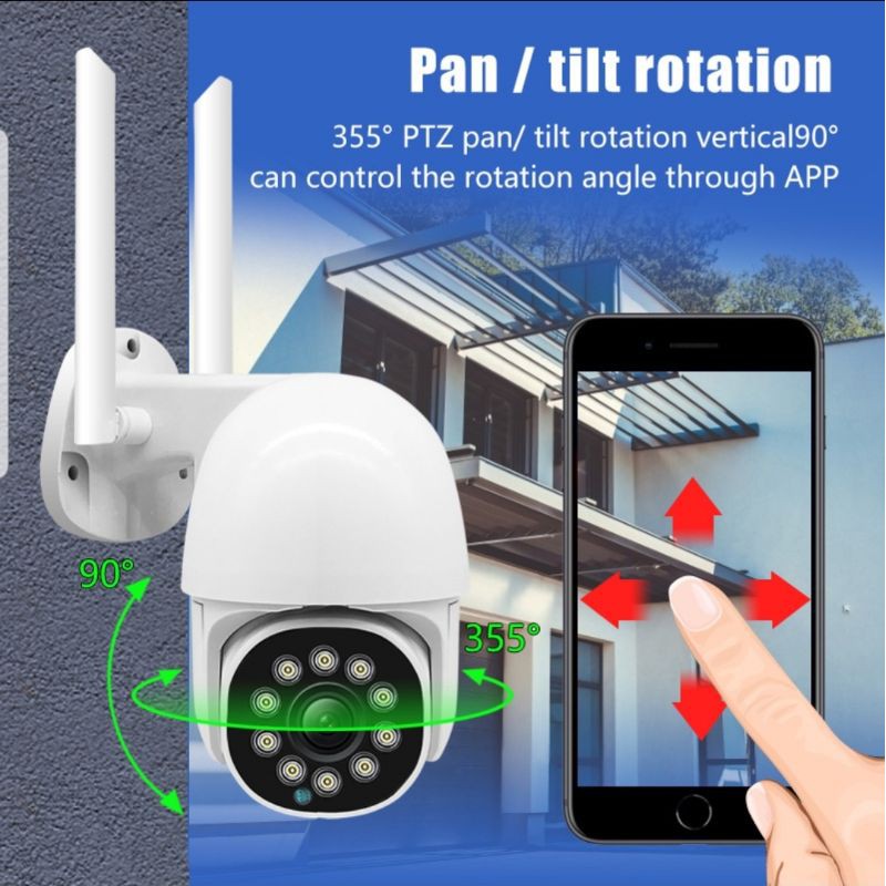 Yoosee 3Mp Full HD 1080p Ip Camera Cctv Wireless Outdoor Waterproof Anti Hujan