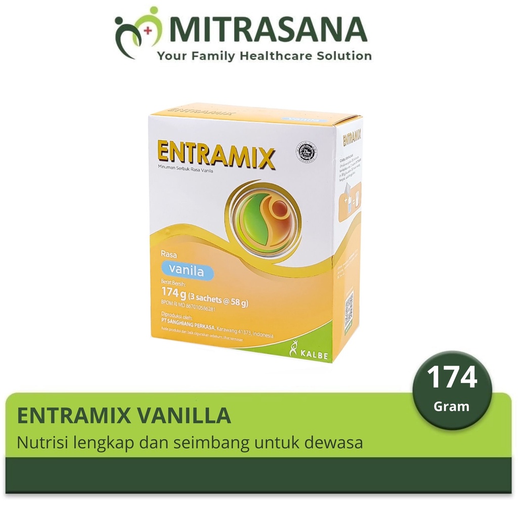 

Entramix Vanilla 174 Gram