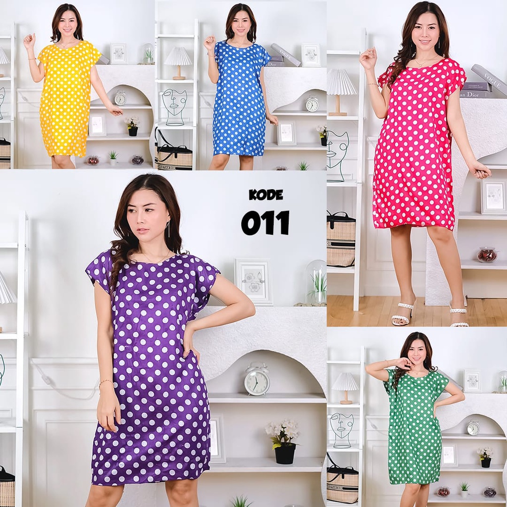 AFI - EC - Daster Midi RAYON BALI / Daster Ibu Murah TERKINI Daster BAHAN SEJUK / Busui / DASTER MIDI