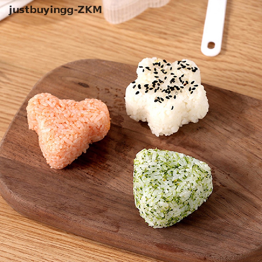 10pcs / Set Cetakan Nasi Bentuk Kartun Untuk Bento Sushi