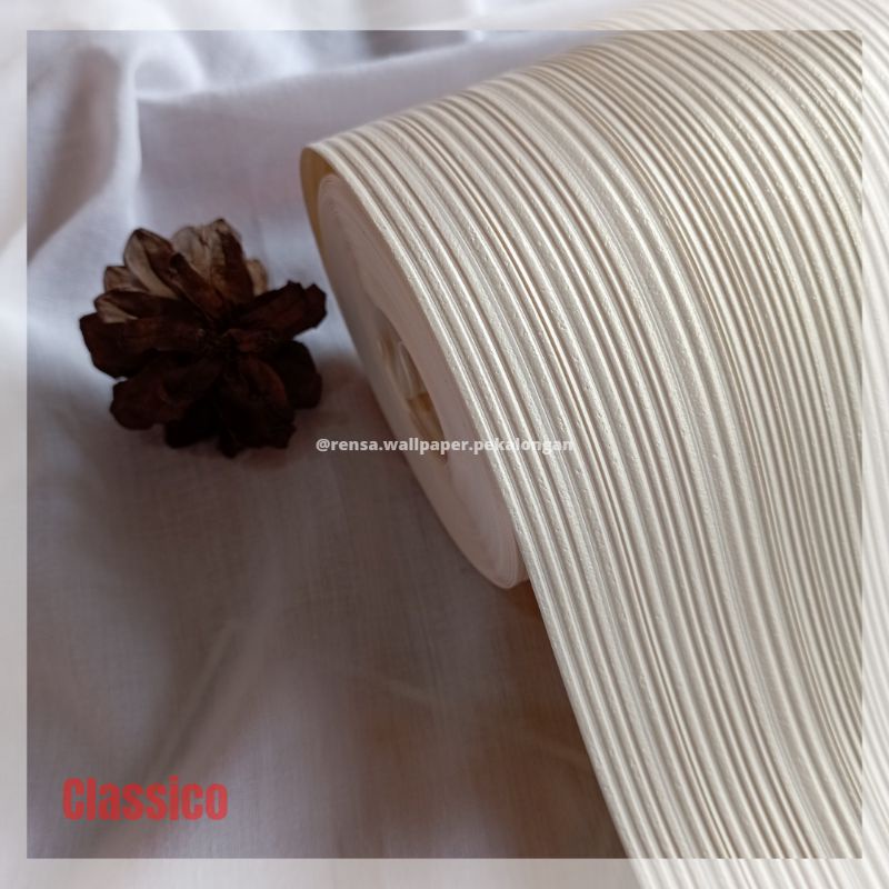 WALLPAPER DINDING VINYL CLASSICO