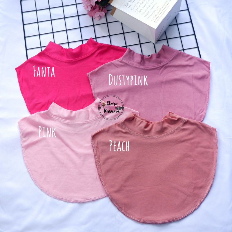 Manset Leher Bahan Kaos pe/Manset Penutup Leher bahan kaos rayon pe