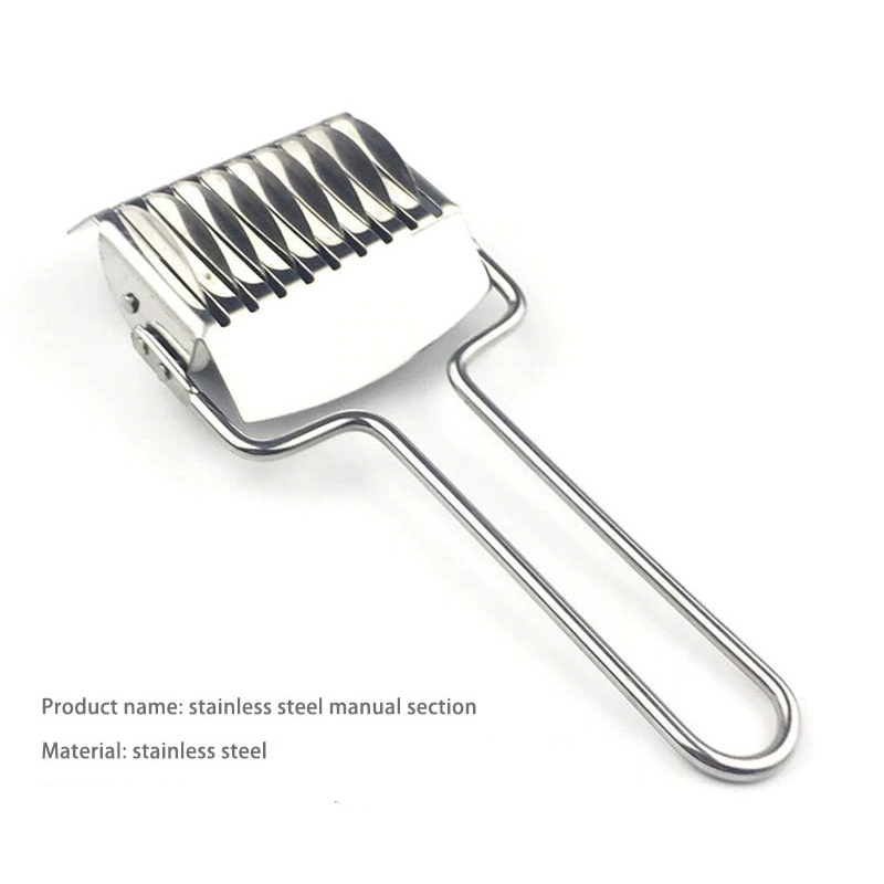 Alat Pemotong Bergulir Pengiris Pembagi Pencetak Adonan Mie Manual Ala Rumahan Roller Rolling Noodles Cutter Stainless Steel Berkualitas