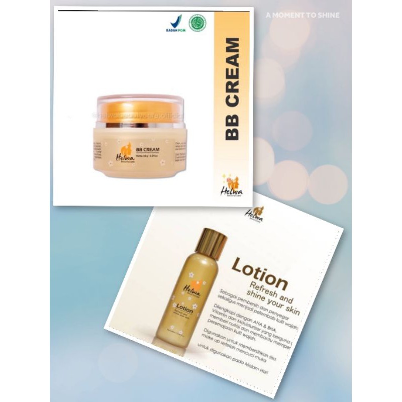 Bb cream & lotion Helwa