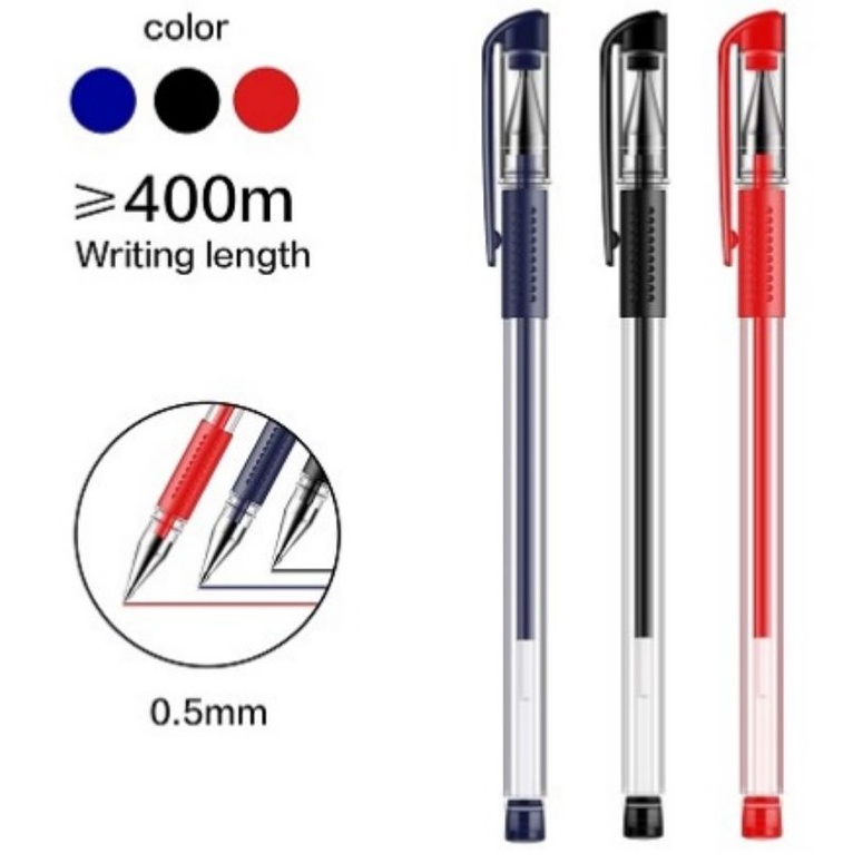 

Pena Tinta Gel , Isi ulang tinta Pulpen gel ink 0.5mm |alat tulis