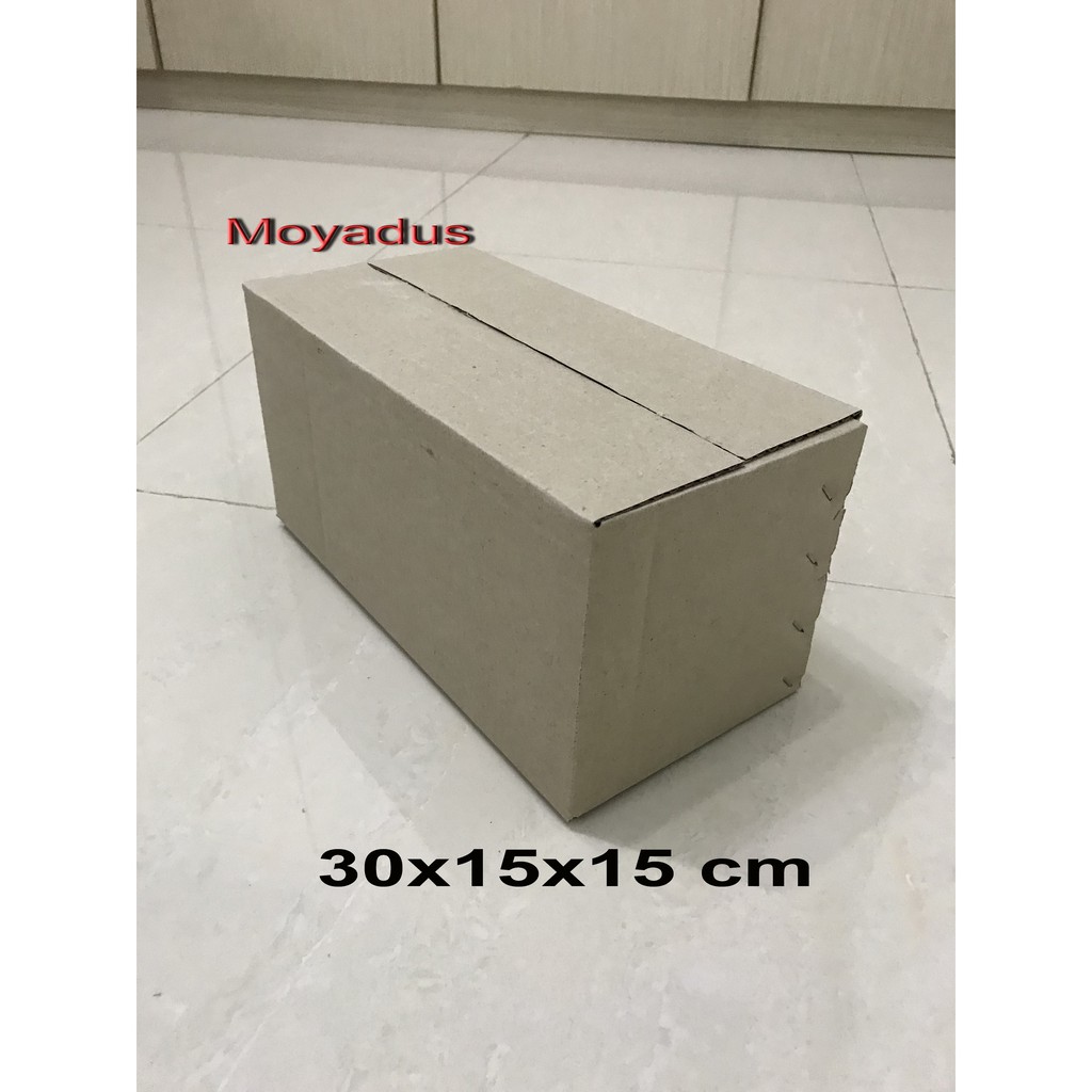 

kardus/karton/box,uk.30x15x15 cm untuk packing SINGELWALL POLOS