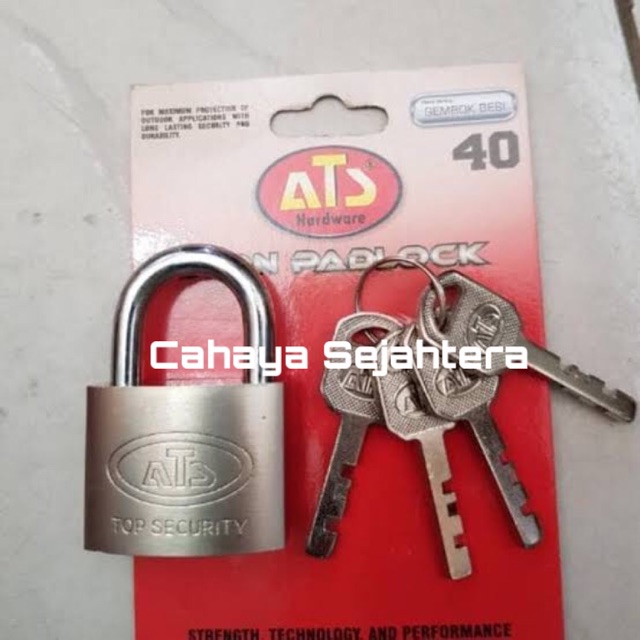 ATS gembok 40mm pendek