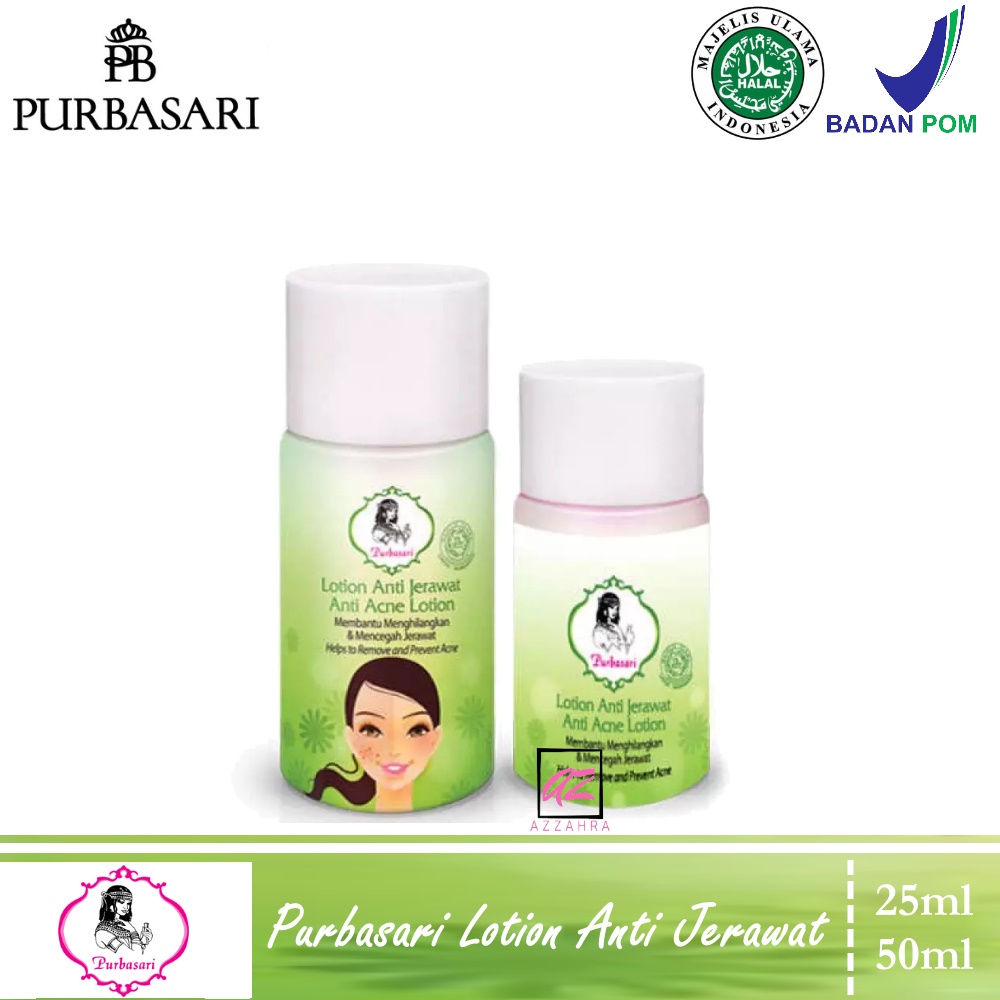 PURBASARI Lotion Anti Jerawat 25ml/50ml ORIGINAL BPOM