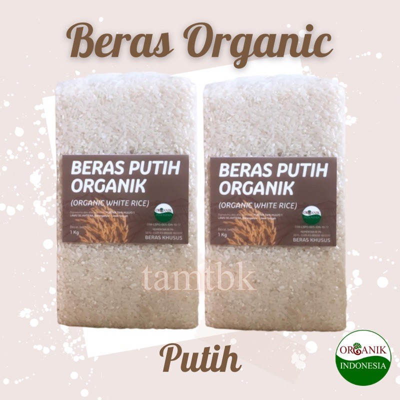 

Beras putih organic 1kg