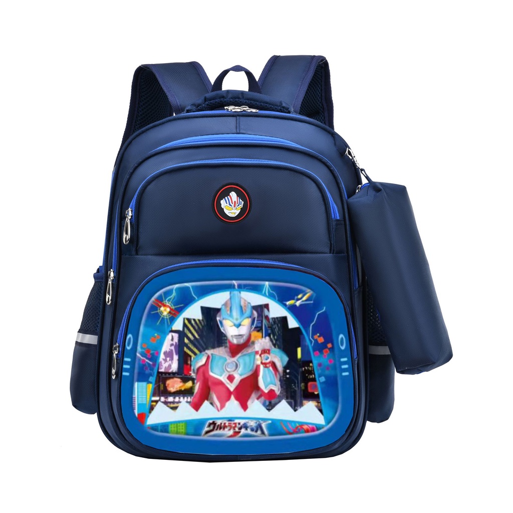 SMARTGIRL NEW TAS RANSEL ANAK SEKOLAH CEWEK COWOK IMPORT UNTUK ANAK SD 2IN1 00280-00282