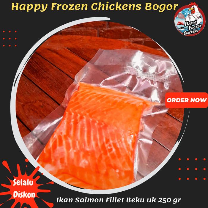 

Fisho | Ikan Salmon Fillet Beku Uk 250 Gr Ready stock