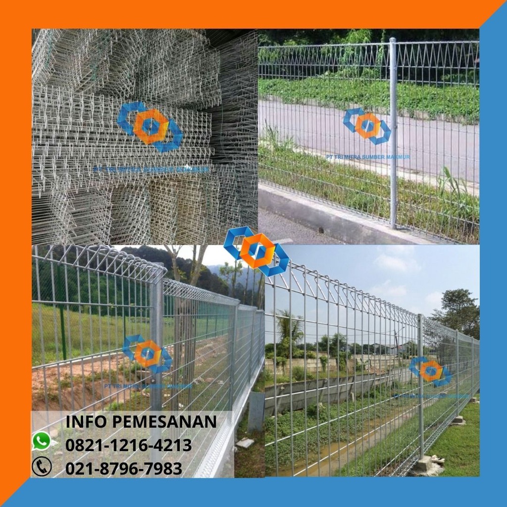 PAGAR BRC GALVANIS PABRIKASI TERMURAH