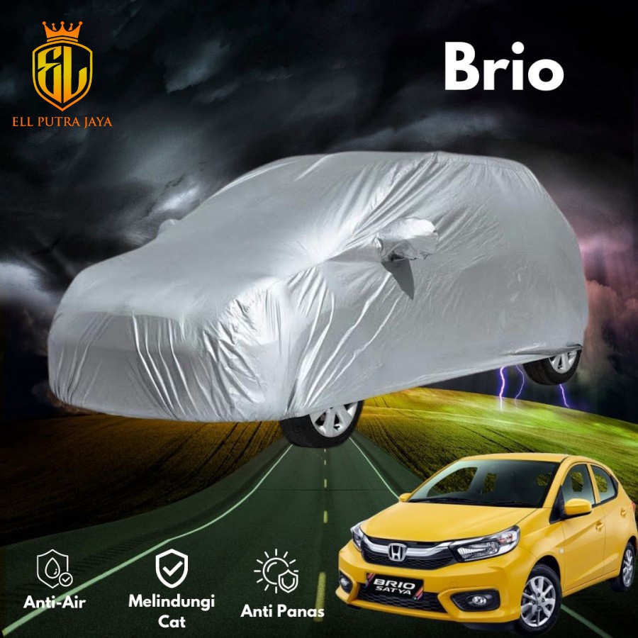 Sarung Mobil Brio Cover Mobil Brio Selimut Mobil Brio Waterproof Anti Air Outdoor