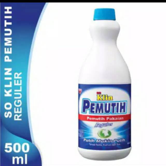 SO KLIN PEMUTIH REGULER 500ML / PEMUTIH BAJU