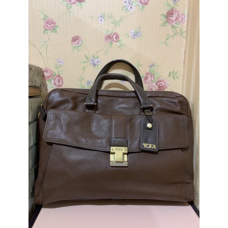 Tumi Briefcase Full Leather PRELOVED