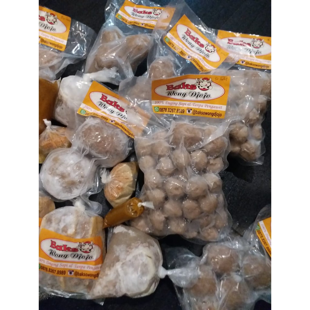 

Bakso Campur isi Tahu 10 pc, Halus 20 pc, Urat 10 pc