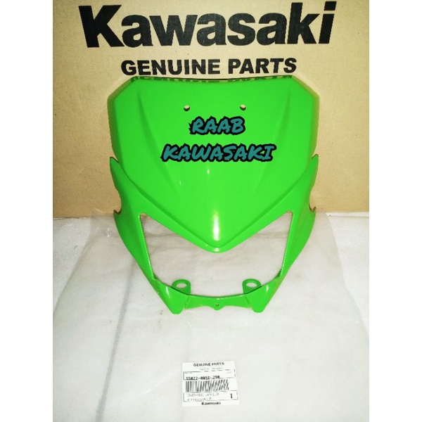 cover batok lampu depan klx 150 S/dtraker 150 s original kawasaki
