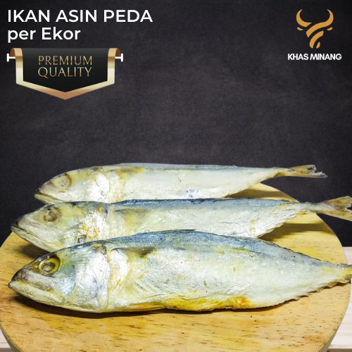 

Ikan Asin Peda per Ekor Besar Sedang Kembung Banyar Khas Minang