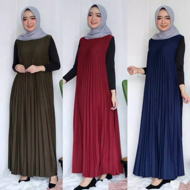 Harga Dress Baju Hamil Fashion Muslim Gamis Terbaik Agustus 2021 Shopee Indonesia