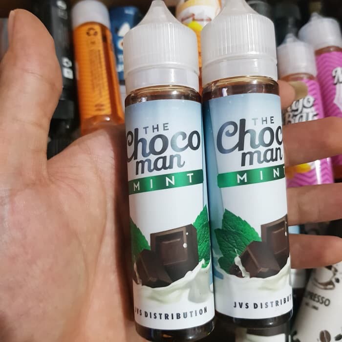 E Liquid Choco Man Chocolate Mint 60ml 3mg Vape Vapor Shopee