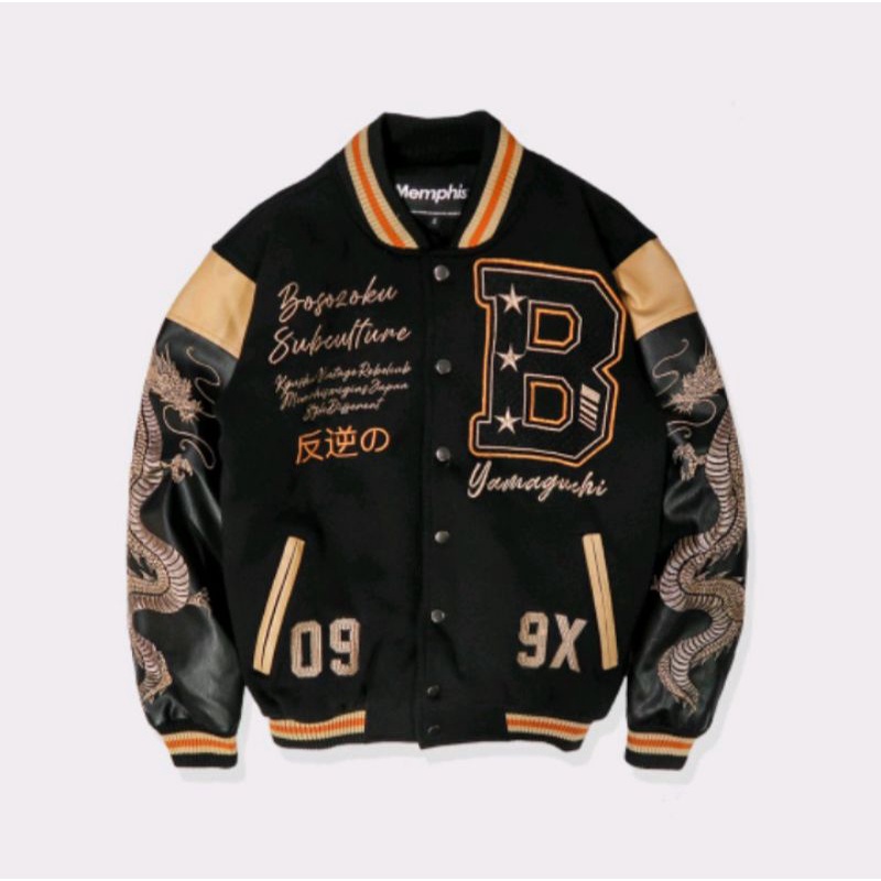 Varsity Jacket Memphisorigins "YAMAGUCHI"