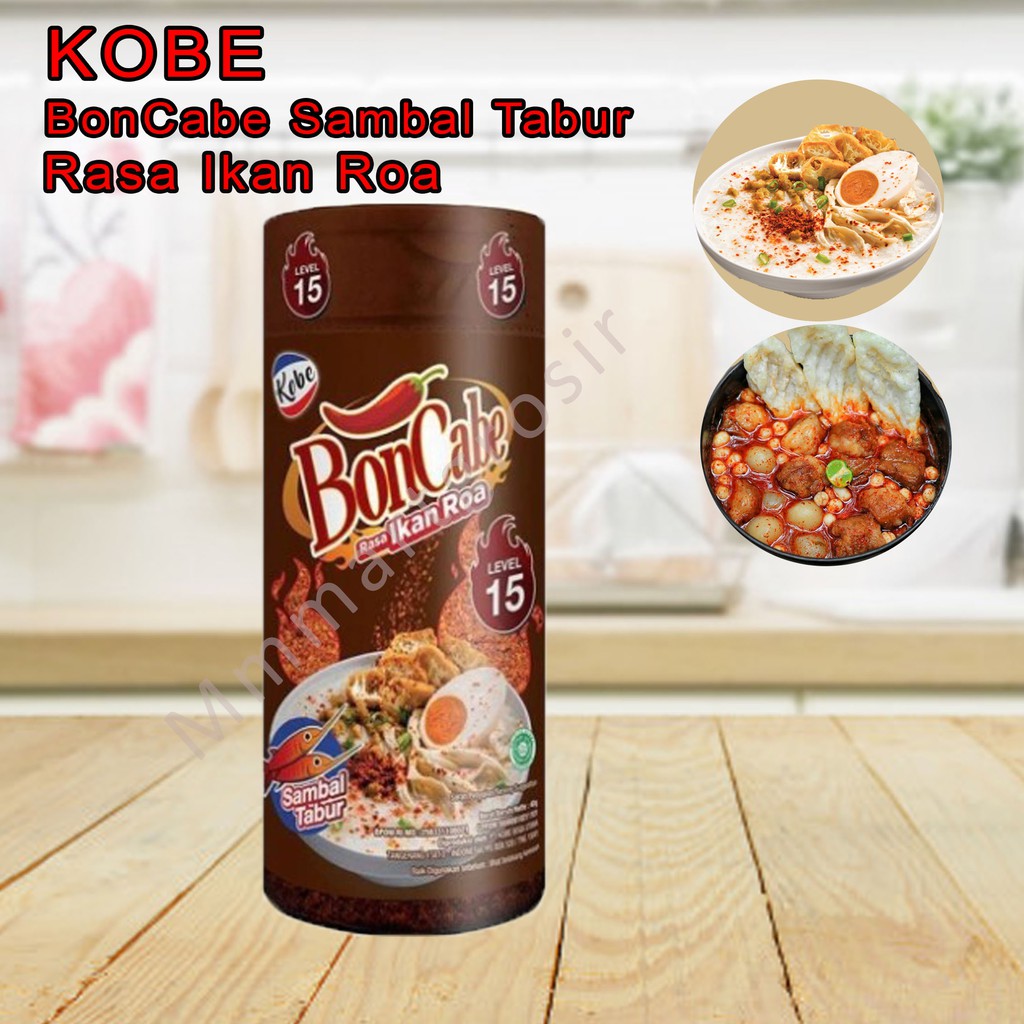 KOBE BONCABE LEVEL 15 RASA IKAN ROA 40g