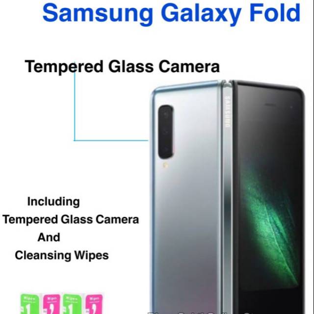 Samsung Galaxy Z Fold 1 Z Fold 2 Z Fold 3 Anti Gores Camera Screen Guard Protector Temper Glass Kamera
