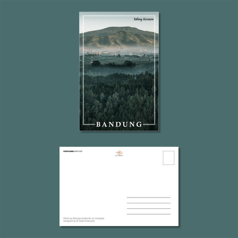 

Kartu Pos/Postcard Tebing Keraton Bandung