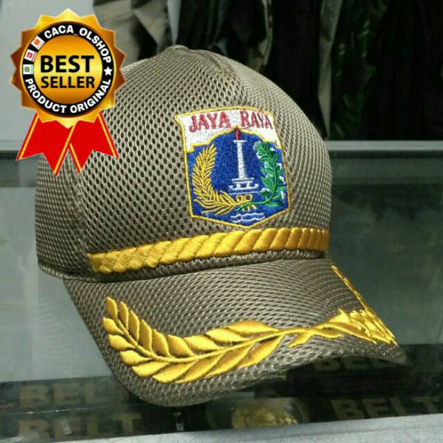 TOPI PNS/PEMDA DKI GOL4 BAHAN JARING