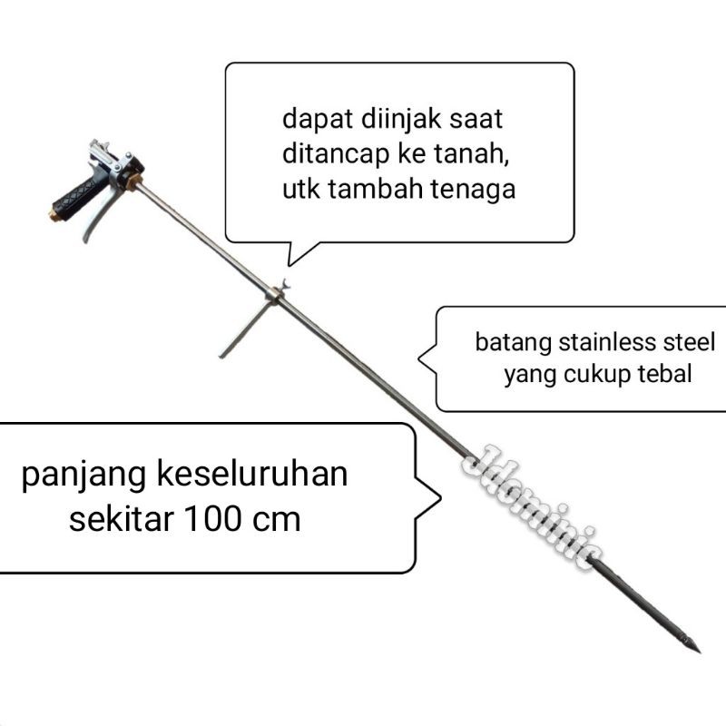 alat stik penyuntik suntik pupuk cair tancap ke akar tanaman tumbuhan stick semprotan semprot rayap