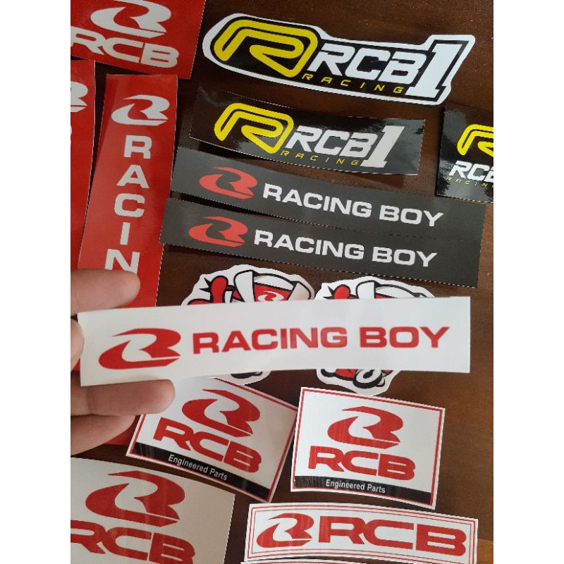 stiker sticker pack RCB Racing Boy rcb1