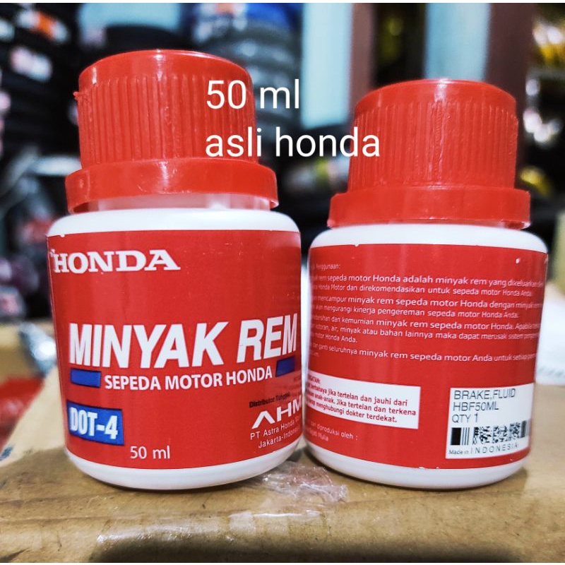 minyak rem asli honda 50 ml for all motor honda