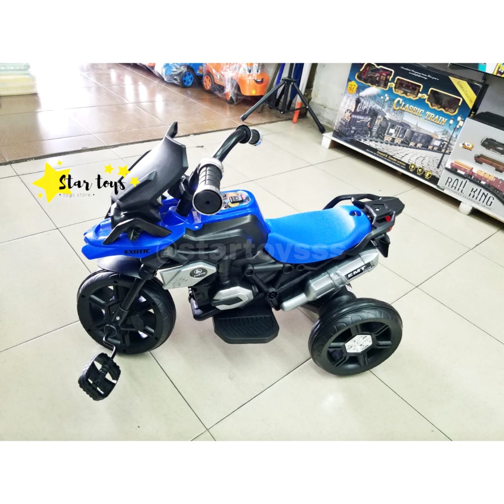 Motor trail motor mainan anak gowes