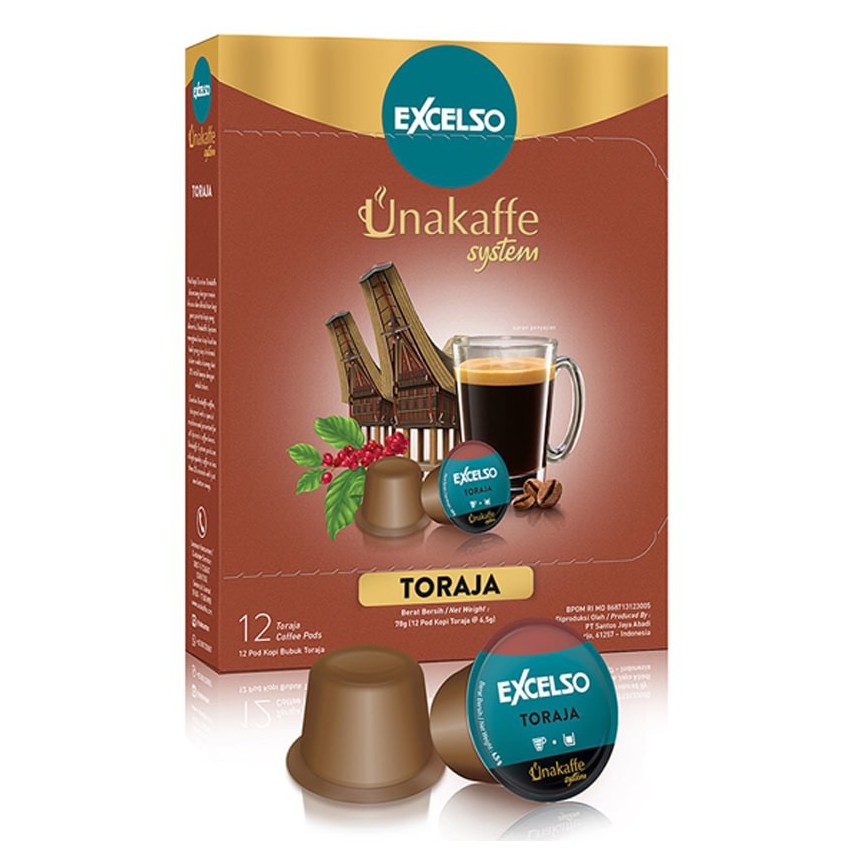 

EXCELSO Unakaffe Kapsul Toraja