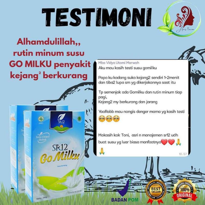 

SUSU KAMBING ETAWA KAYA MANFAAT