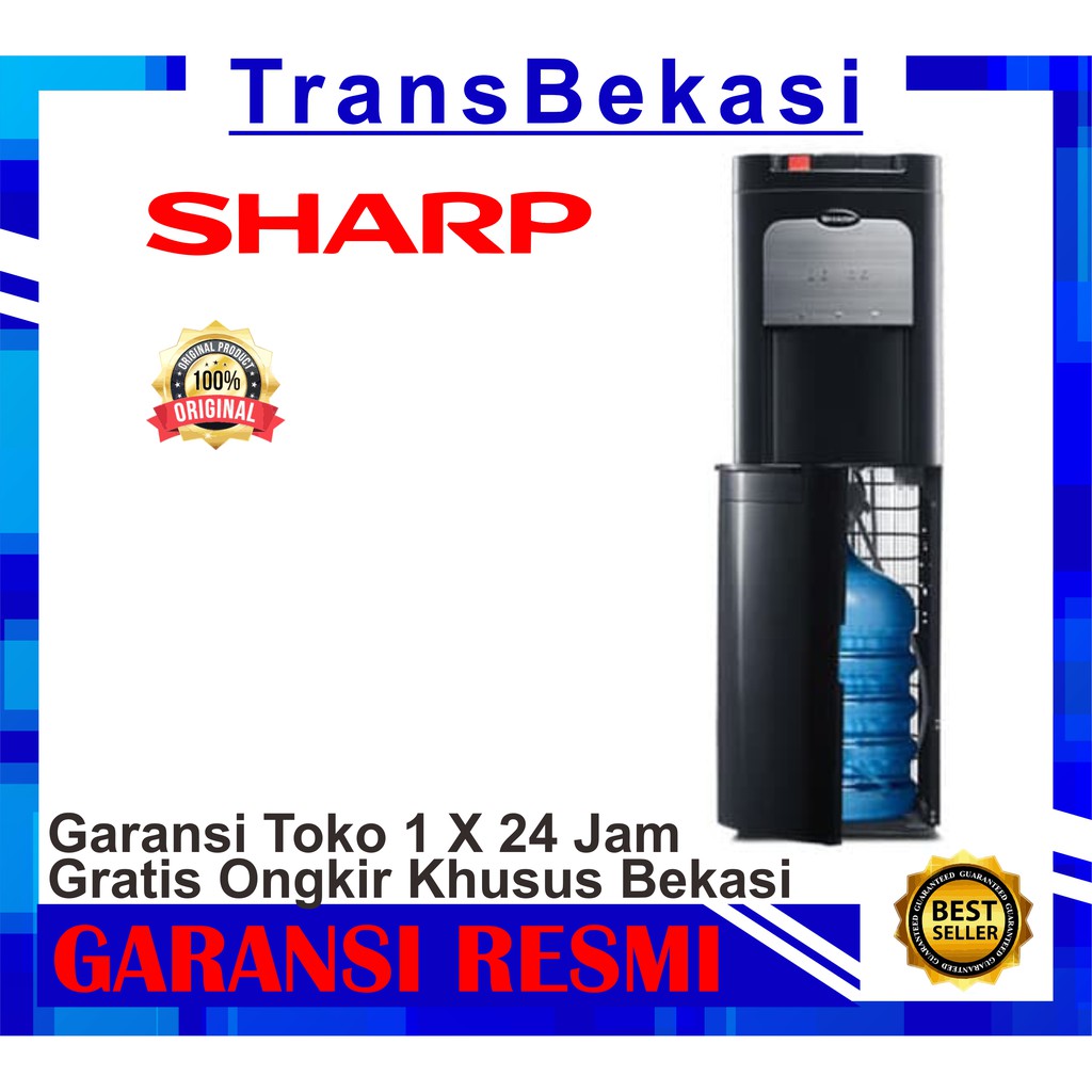 Dispenser Sharp Galon Bawah SWD 72EHL BK