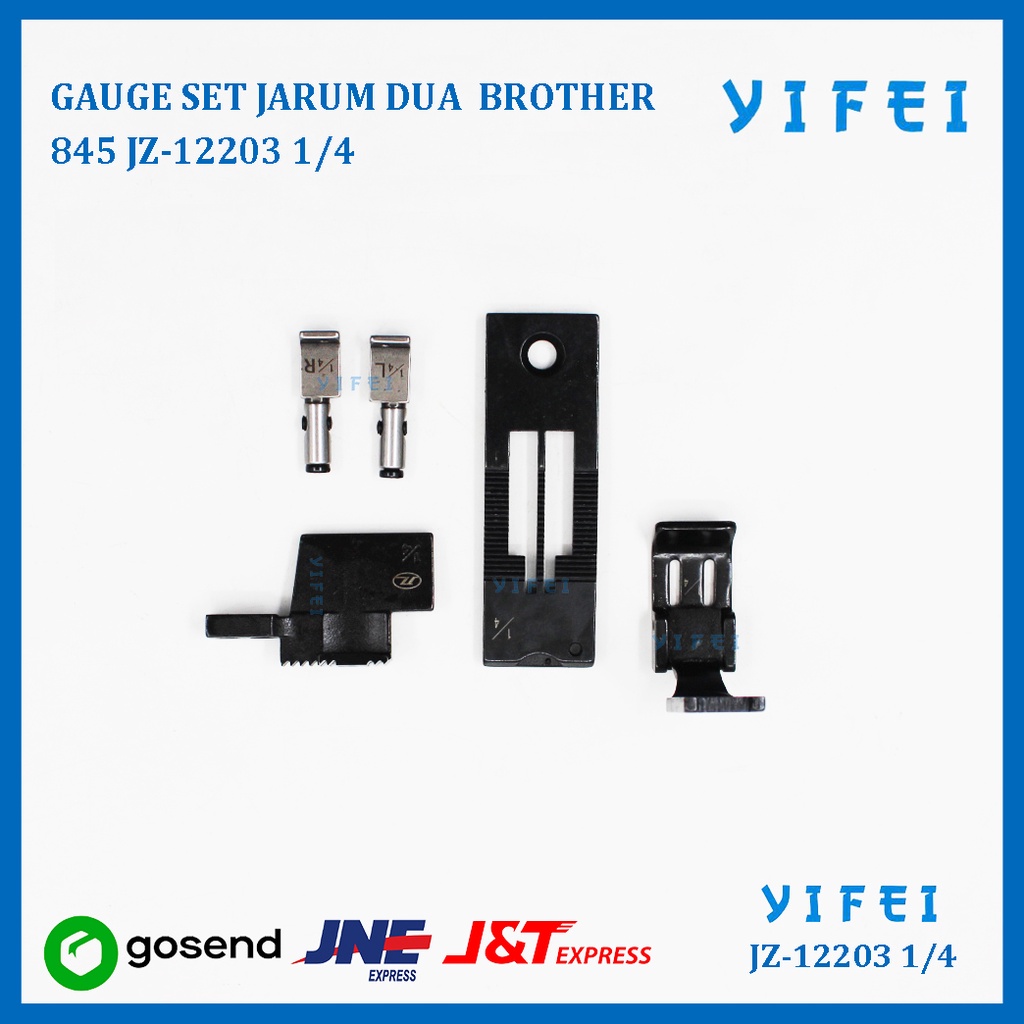 GAUGE SET JARUM DUA BROTHER 845 YIFEI-12203 1/4