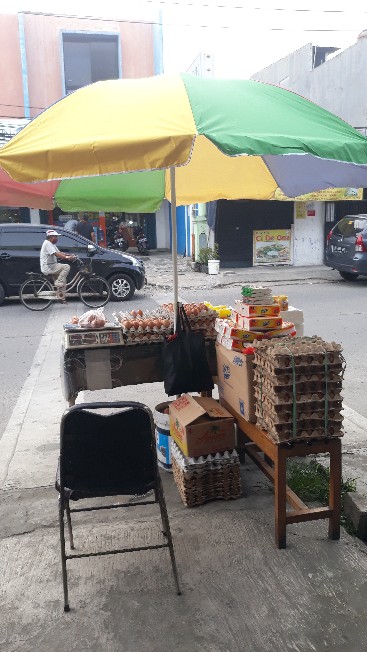 Payung Tenda Besar 280cm Pelangi Payung Pantai Cafe Bazar Pkl