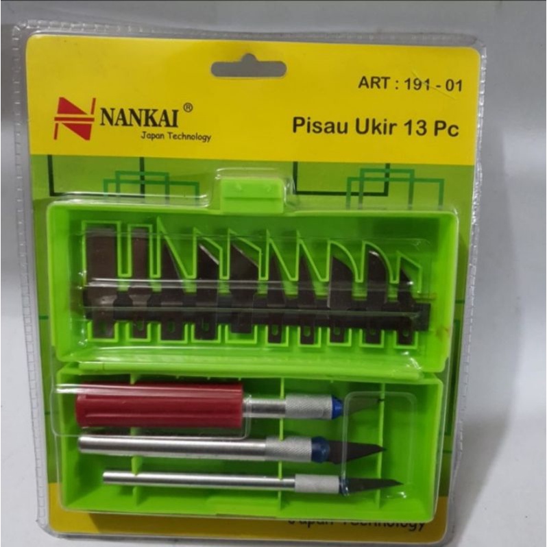 

Pisau ukir NANKAI 13 pcs