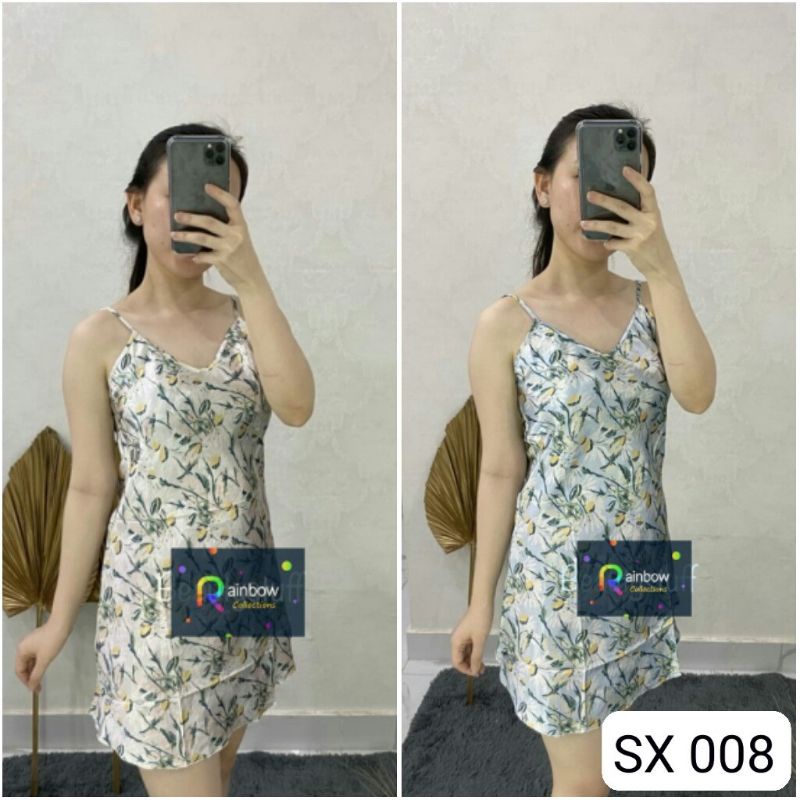 Daster Satin Dress Sexy Baju tidur seksi