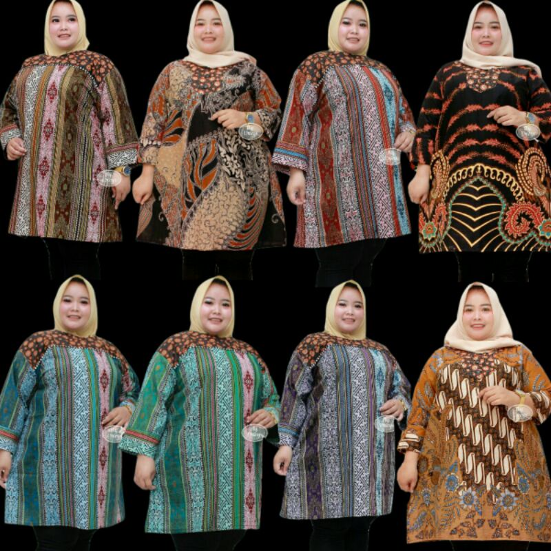 TUNIK JUMBO LD 140 TUNIK JUMBO KEKINIAN TUNIK BIG SIZE ATASAN BIG SIZE TUNIK JUMBO MURAH ATASAN TUNI