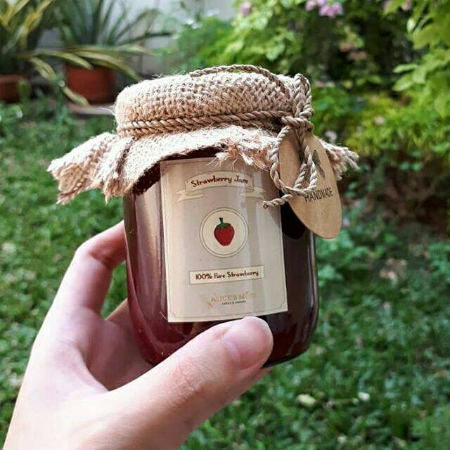 

Selai strawberry homemade big size